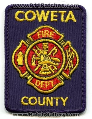 coweta fire georgia county patchgallery patches department ambulance logos patch dept offices enforcement 911patches ems sheriffs departments emblems depts rescue
