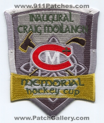 Craig Moilanen Memorial Hockey Cup 2016 Inaugural Year Patch (Colorado)
[b]Scan From: Our Collection[/b]
[b]Patch Made By: 911Patches.com[/b]
Keywords: cm north metro fire rescue department dept.