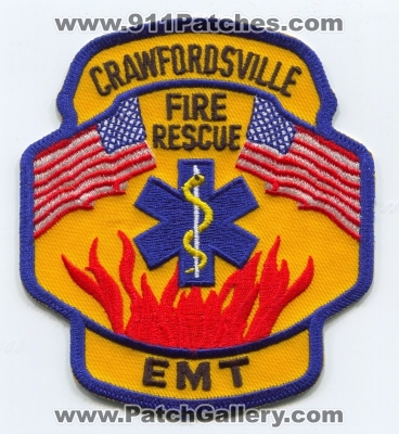 Crawfordsville Fire Rescue Department EMT (Indiana)
Scan By: PatchGallery.com
Keywords: dept.