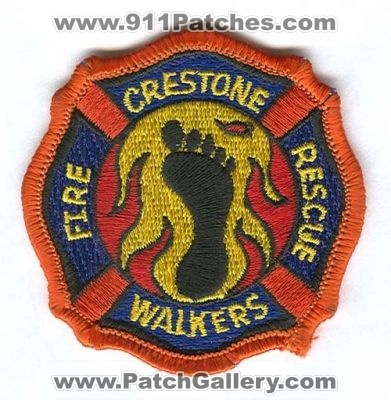 Crestone Walkers Fire Rescue Patch (Colorado)
[b]Scan From: Our Collection[/b]
