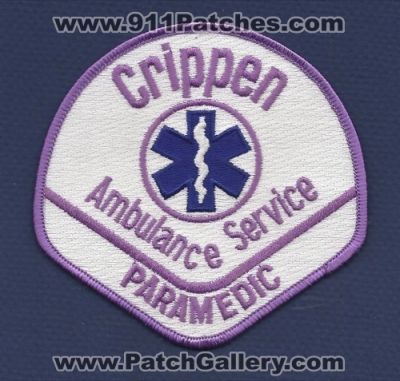 Crippen Ambulance Service Paramedic (California)
Thanks to Paul Howard for this scan.
Keywords: ems