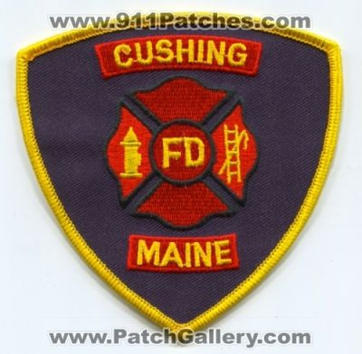 Cushing Fire Department (Maine)
Scan By: PatchGallery.com
Keywords: dept. fd