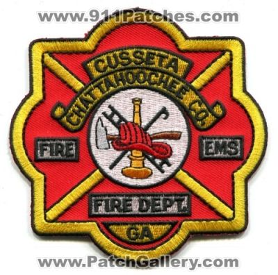 Cusseta Fire Department (Georgia)
Scan By: PatchGallery.com
Keywords: dept. ems chattahoochee county co. ga
