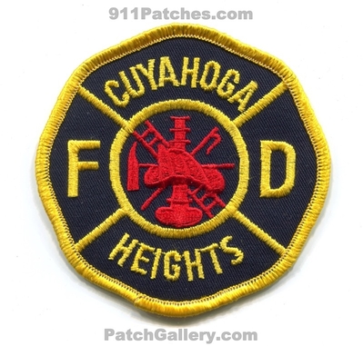 Cuyahoga Heights Fire Department Patch (Ohio)
Scan By: PatchGallery.com
Keywords: dept.