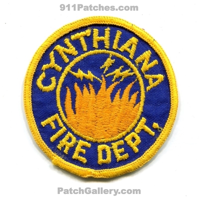 Cynthiana Fire Department Patch (Kentucky)
Scan By: PatchGallery.com
Keywords: dept.