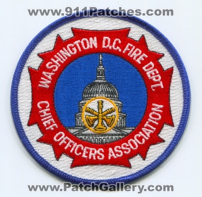 District of Columbia Fire Department DCFD Chief Officers Association Patch (Washington DC)
Scan By: PatchGallery.com
Keywords: dist. dept. d.c.f.d.