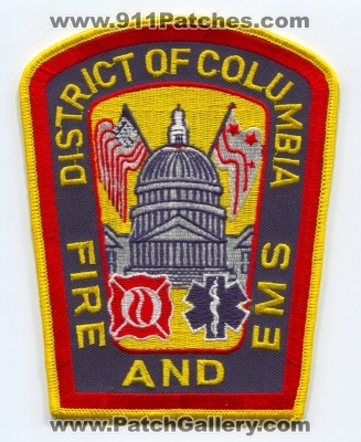District of Columbia Fire Department DCFD Patch (Washington DC)
Scan By: PatchGallery.com
Keywords: dist. dept. d.c.f.d. and ems