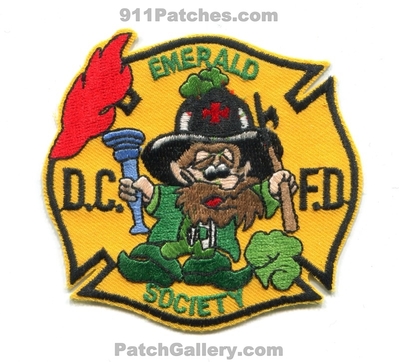 District of Columbia Fire Department DCFD Emerald Society Patch (Washington DC)
Scan By: PatchGallery.com
Keywords: dist. dept. d.c.f.d. company co. station