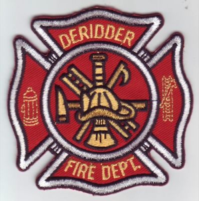 Deridder Fire Dept (Louisiana)
Thanks to Dave Slade for this scan.
Keywords: department