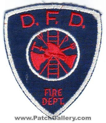 D.F.D. Fire Dept (UNKNOWN STATE)
Thanks to Dave Slade for this scan.
Keywords: dfd department