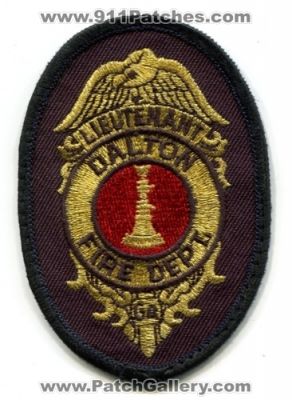 Dalton Fire Department Lieutenant (Georgia)
Scan By: PatchGallery.com
Keywords: dept. ga