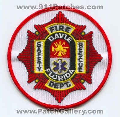 Davie Fire Department Safety Rescue Patch (Florida)
Scan By: PatchGallery.com
Keywords: dept.