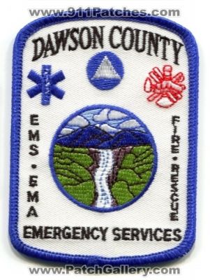 Dawson County Fire Rescue EMS EMA (Georgia)
Scan By: PatchGallery.com
Keywords: department dept. emergency medical services management