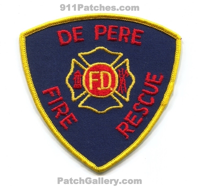 De Pere Fire Rescue Department Patch (Wisconsin)
Scan By: PatchGallery.com
Keywords: depere dept.