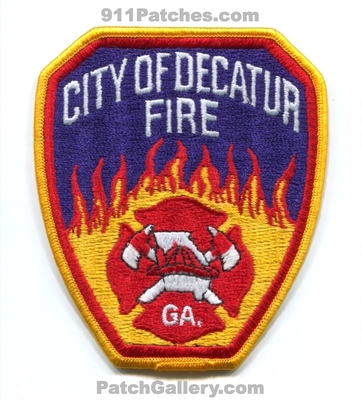 Decatur Fire Department Patch (Georgia)
Scan By: PatchGallery.com
Keywords: city of dept.