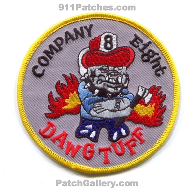 Dekalb County Fire Department Company 8 Patch (Georgia)
Scan By: PatchGallery.com
Keywords: co. dept. station eight dawgtuff