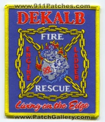Dekalb County Fire Rescue Department Company 25 (Georgia)
Scan By: PatchGallery.com
Keywords: co. dept. dcfd station engine ladder living on the edge