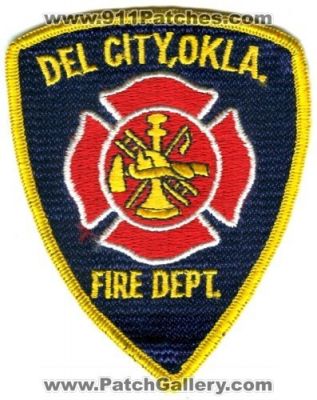 Del City Fire Department Patch (Oklahoma)
Scan By: PatchGallery.com
Keywords: okla. dept.