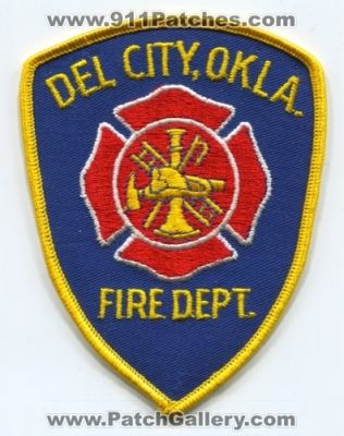 Del City Fire Department (Oklahoma)
Scan By: PatchGallery.com
Keywords: dept. okla.