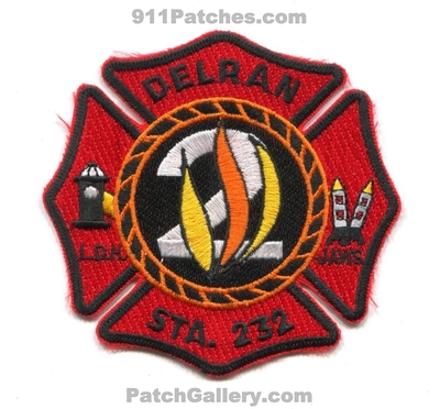 Delran Fire Department Station 232 Patch (New Jersey)
Scan By: PatchGallery.com
Keywords: dept. sta.