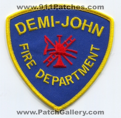 Demi John Fire Department (Texas)
Scan By: PatchGallery.com
Keywords: demi-john dept.