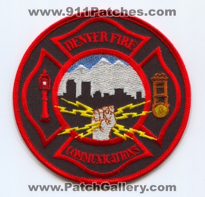 Denver Fire Department Communications Patch (Colorado)
[b]Scan From: Our Collection[/b]
Keywords: dept. dfd 911 dispatcher