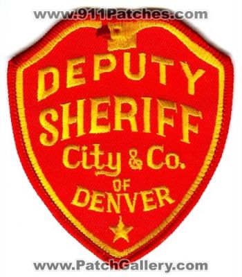 Denver County Sheriff Deputy (Colorado)
Scan By: PatchGallery.com
Keywords: city and & co. county of
