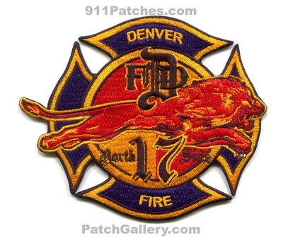 Denver Fire Department Station 17 Patch (Colorado)
[b]Scan From: Our Collection[/b]
Keywords: dept. dfd d.f.d. company co. north side