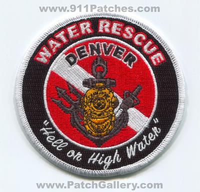 Denver Fire Department Station 1 Water Rescue Patch (Colorado)
[b]Scan From: Our Collection[/b]
Keywords: dept. dfd d.f.d. company co. hell or high water scuba dive