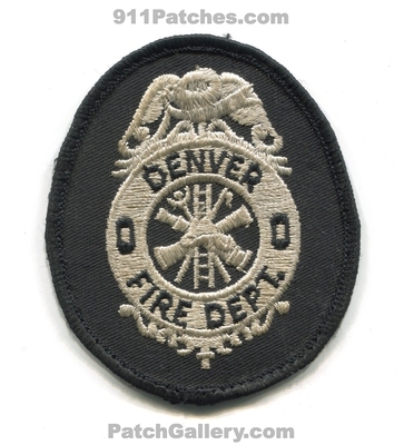 Denver Fire Department Patch (Colorado)
[b]Scan From: Our Collection[/b]
Keywords: dept. dfd