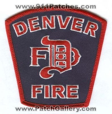 Denver Fire Department Patch (Colorado)
[b]Scan From: Our Collection[/b]
Keywords: dfd dept.