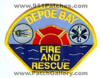 Depoe Bay Fire and Rescue Department Patch (Oregon)
Scan By: PatchGallery.com
Keywords: dept.