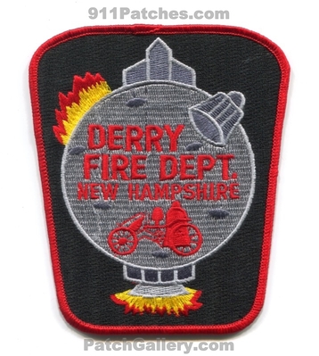 Derry Fire Department Patch (New Hampshire)
Scan By: PatchGallery.com
Keywords: dept.