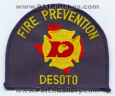 Desoto Fire Department Fire Prevention Patch (Texas)
Scan By: PatchGallery.com
Keywords: dept.