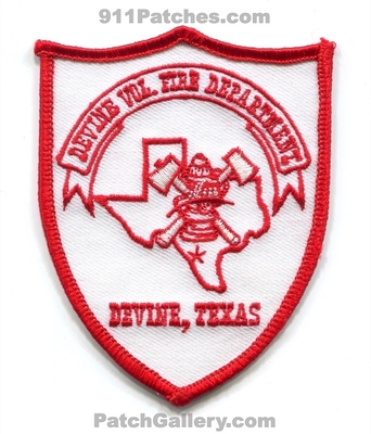 Devine Volunteer Fire Department Patch (Texas)
Scan By: PatchGallery.com
Keywords: vol. dept.