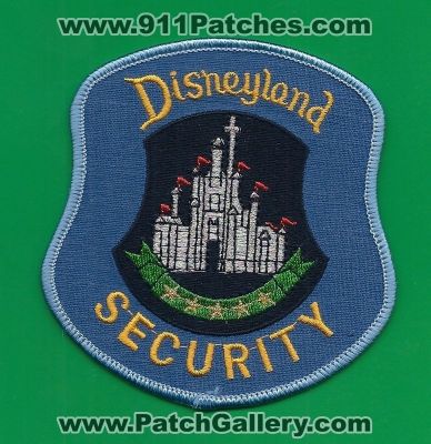 Disneyland Security (California)
Thanks to PaulsFirePatches.com for this scan.
