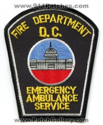District of Columbia Fire Department DCFD Emergency Ambulance Service Patch (Washington DC)
Scan By: PatchGallery.com
Keywords: dist. dept. d.c.f.d. ems emergency medical services