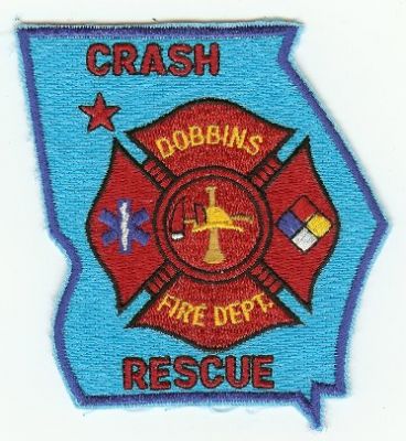 Dobbins AFB Fire Dept Crash Rescue
Thanks to PaulsFirePatches.com for this scan.
Keywords: georgia department air force base usaf cfr arff aircraft