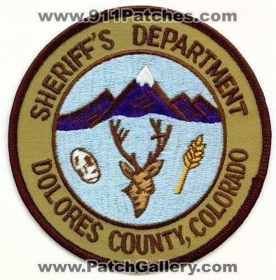 Dolores County Sheriff's Department (Colorado)
Thanks to apdsgt for this scan.
Keywords: sheriffs dept.