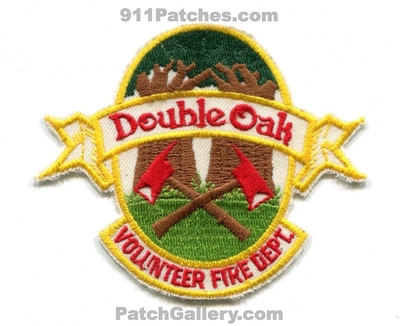 Double Oak Volunteer Fire Department Patch (Texas)
Scan By: PatchGallery.com
Keywords: vol. dept.