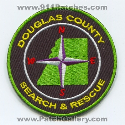 Douglas County Search and Rescue SAR Patch (Colorado)
[b]Scan From: Our Collection[/b]
Keywords: co. &