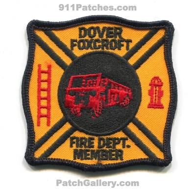 Dover Foxcroft Fire Department Member Patch (Maine)
Scan By: PatchGallery.com
Keywords: dept.