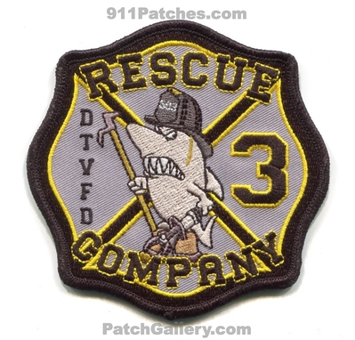 Dumfries Triangle Volunteer Fire Department Rescue Company 3 Patch (Virginia)
Scan By: PatchGallery.com
[b]Patch Made By: 911Patches.com[/b]
Keywords: vol. dept. dtvfd d.t.v.f.d. co. number no. #3 station shark