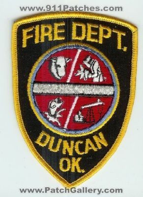 Duncan Fire Department (Oklahoma)
Thanks to Mark C Barilovich for this scan.
Keywords: dept. ok.