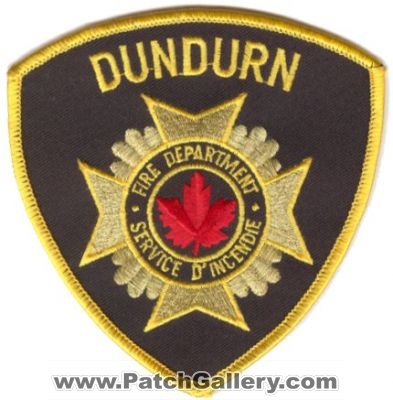 Dundurn Fire Department (Canada SK)
Thanks to zwpatch.ca for this scan.
