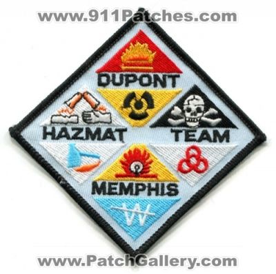 Dupont Plant Memphis HazMat Team (Tennessee)
Scan By: PatchGallery.com
Keywords: haz-mat fire industrial