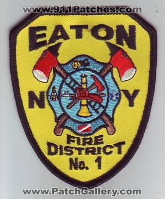 Eaton Fire Department District Number 1 (New York)
Thanks to Dave Slade for this scan.
Keywords: dept. no. #1