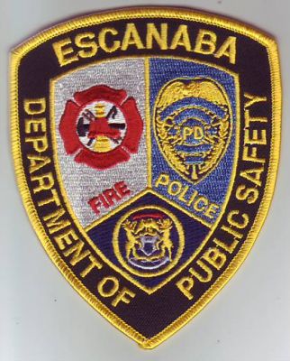 Escanaba Department of Public Safety Fire Police (Michigan)
Thanks to Dave Slade for this scan.
Keywords: dps