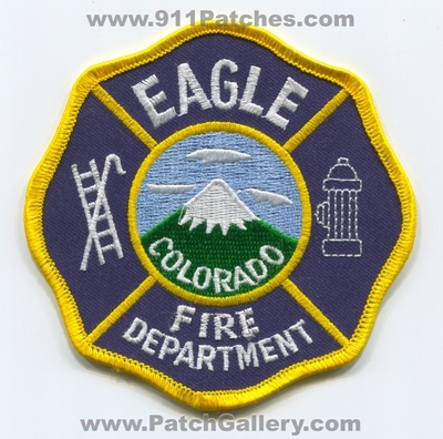 Eagle Fire Department Patch (Colorado)
[b]Scan From: Our Collection[/b]
Keywords: dept.