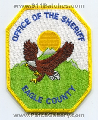 Eagle County Sheriffs Office Patch (Colorado)
Scan By: PatchGallery.com
Keywords: co. of the department dept.